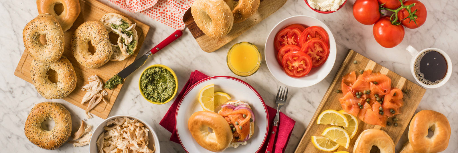 Bagel Bar Catering • The Breakfast Gourmet